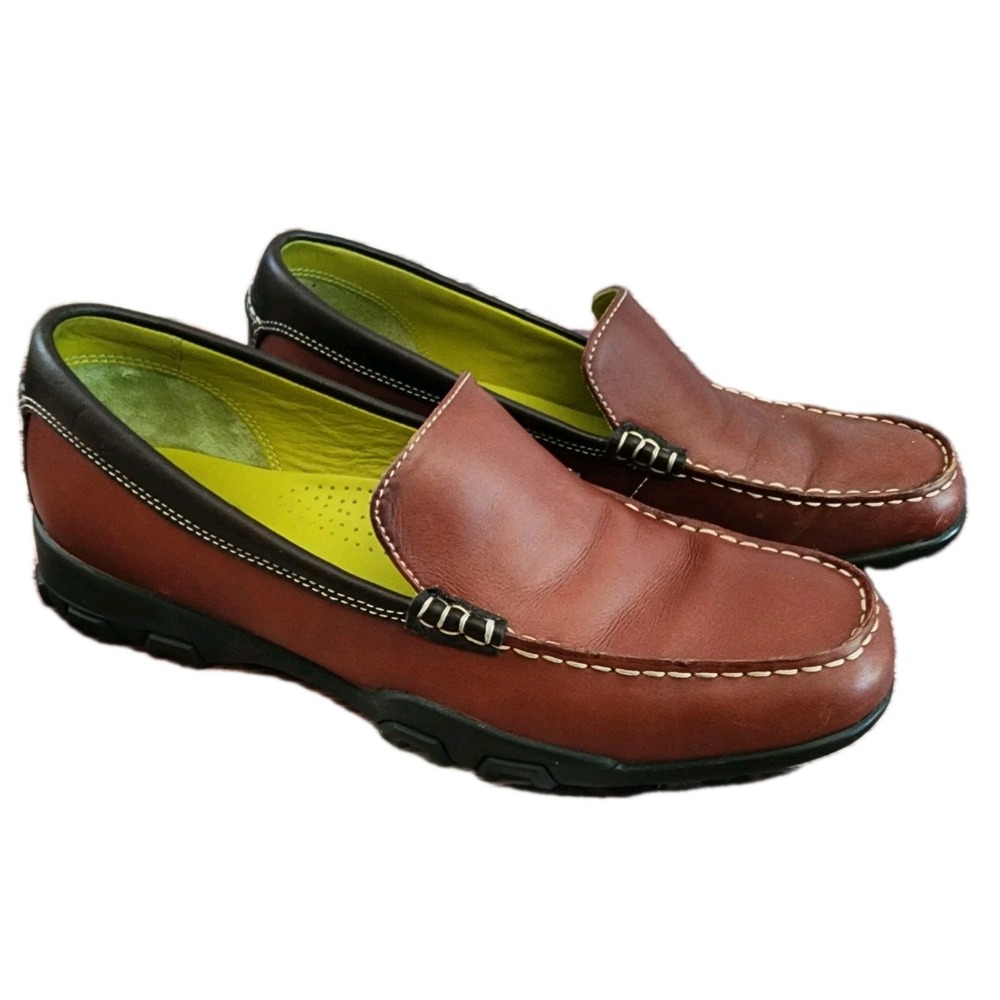 Cole Haan Brown Leather Driving Loafers